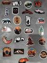 Sticker Camping VW Bus T1 T2 Beetle vanlife